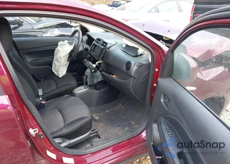 2021 Mitsubishi Mirage Carbonite Edition/Es/Le from USA, damaged, VIN ML32AUHJ1MH005034